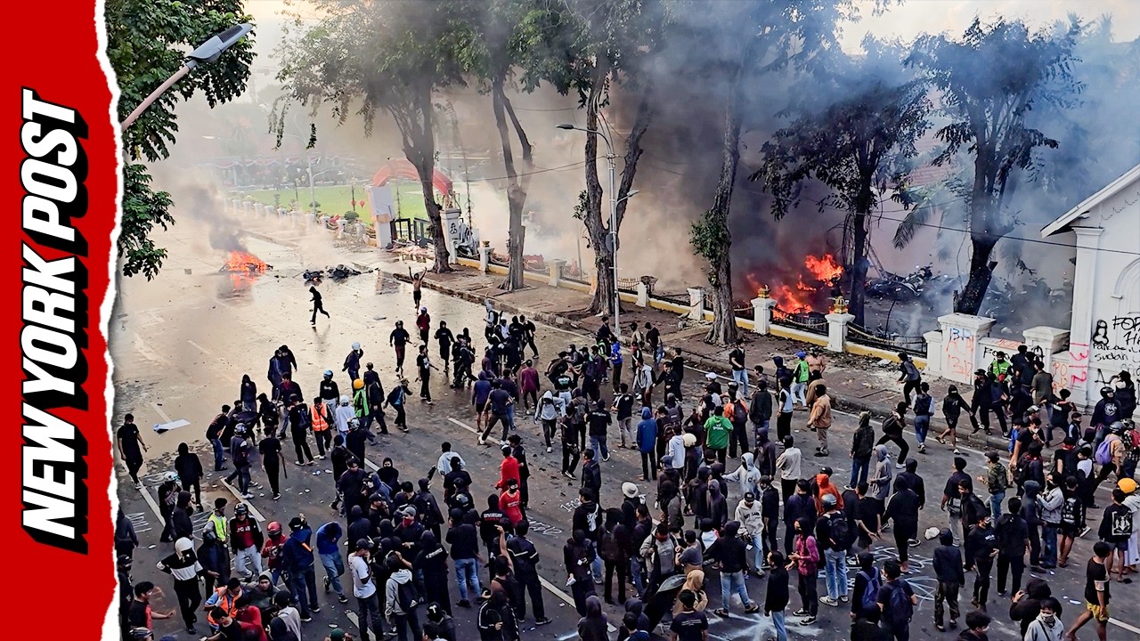 Mass Riots Break Out in Indonesia in Protest of Police Killing