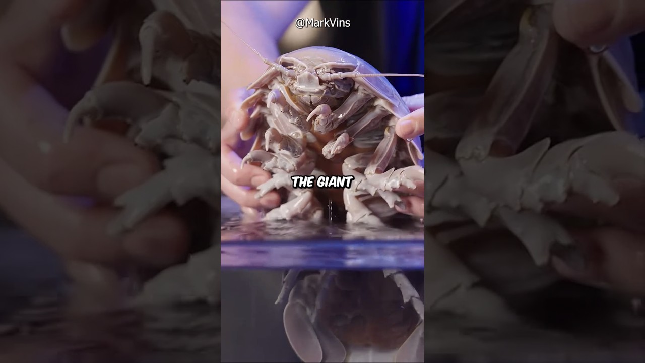 The Oversized Giant Isopod! #shorts #animals