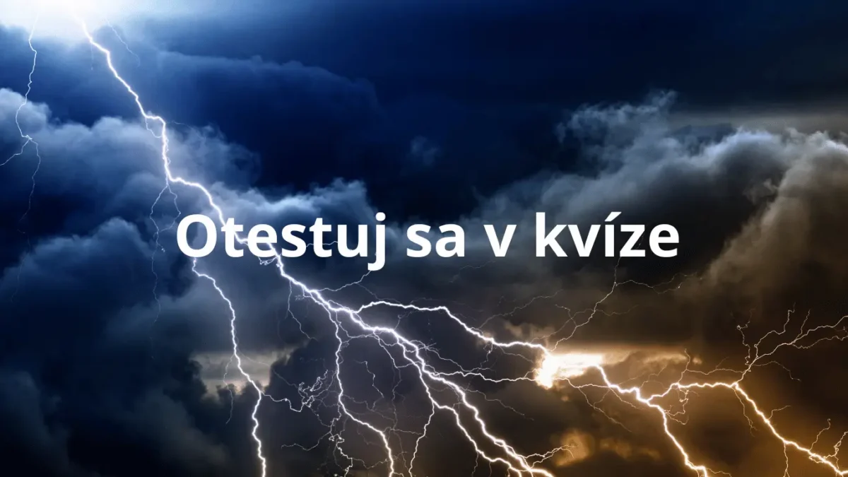 online vedomostné kvízy, expert na počasie