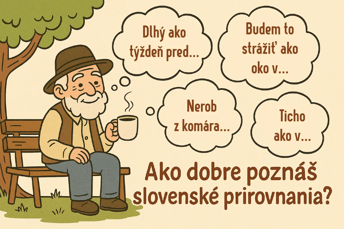 slovenské prirovnania