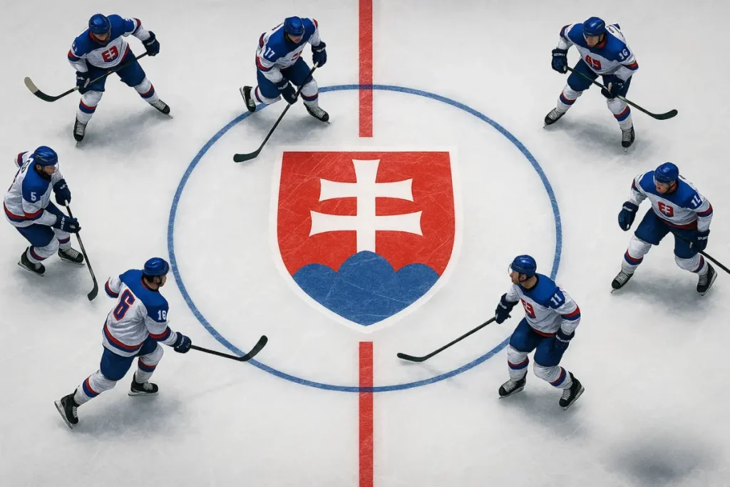 zostava Slovenska na MS v hokeji 2025 titulôna