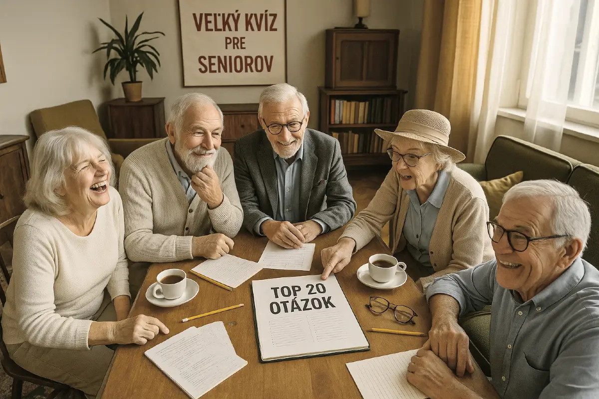 VEĽKÝ KVÍZ pre seniorov
