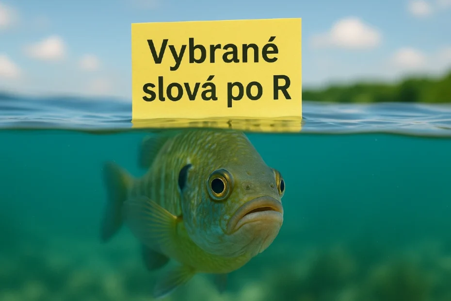 vybrané slová po R diktát