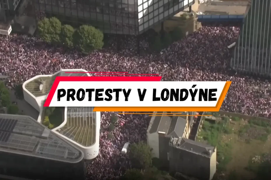 Protesty proti migrantom v Londýne titulna