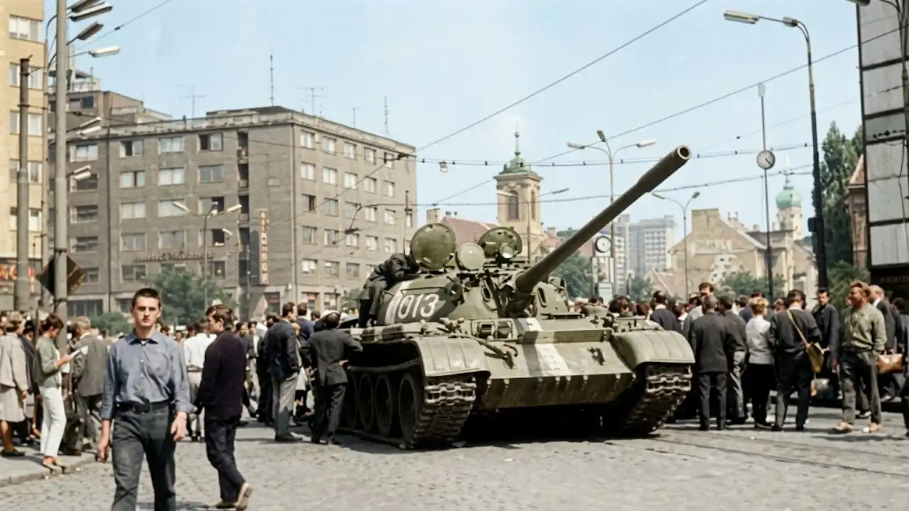 kvíz história 27 vpád vojsk varšavskej zmluvy
